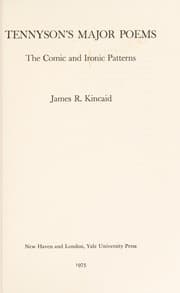 Tapa de Tennyson's major poems
