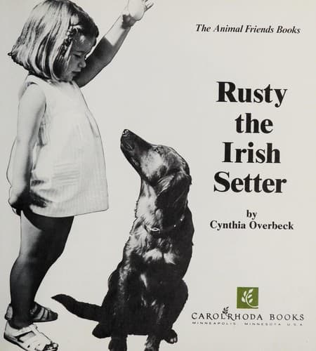 Tapa de Rusty, the Irish setter