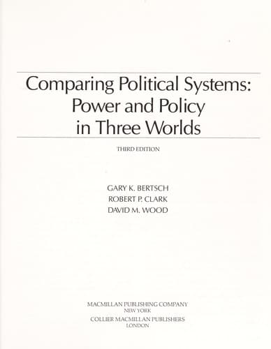 Tapa de Comparing political systems