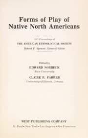 Tapa de Forms of play of native North Americans