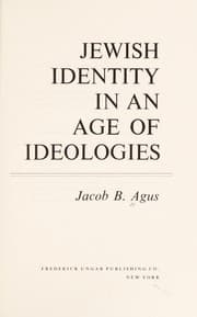 Tapa de Jewish identity in an age of ideologies