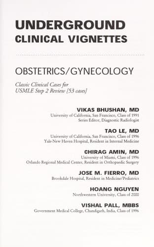 Tapa de Obstetrics/gynecology