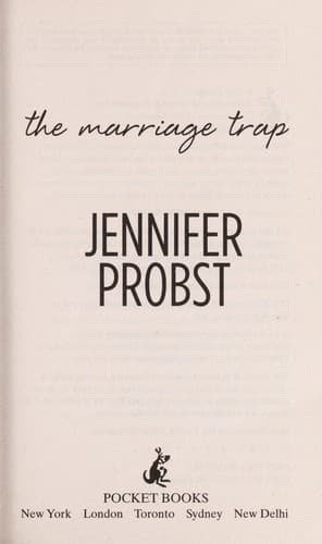 Tapa de The marriage trap