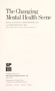 Tapa de The changing mental health scene