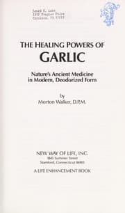 Tapa de The Healing Powers of Garlic