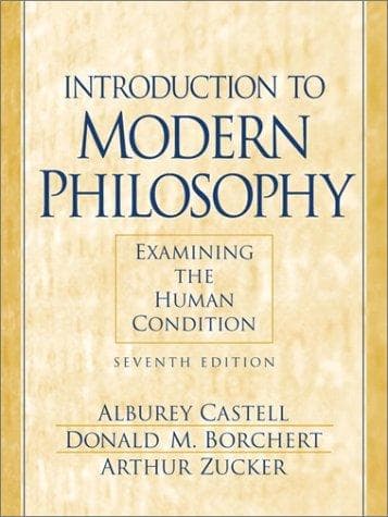 Tapa de Introduction to Modern Philosophy