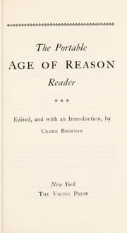 Tapa de The portable Age of reason reader