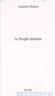 Tapa de Le peuple fantôme