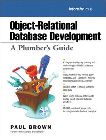 Tapa de Object-Relational Database Development