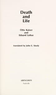 Tapa de Death and life