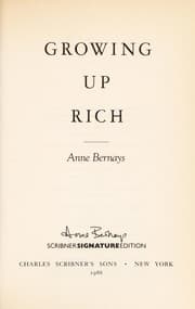 Tapa de Growing up rich