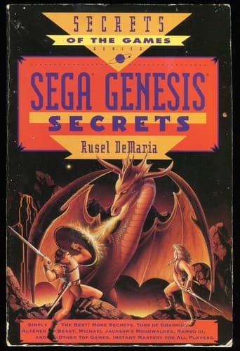 Tapa de Sega Genesis Secrets