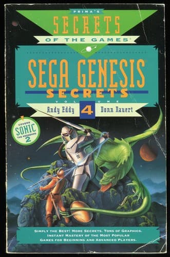Tapa de Sega Genesis Secrets, Volume 4