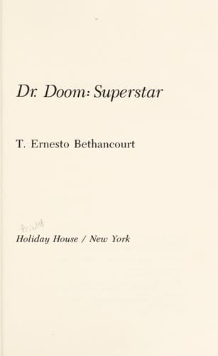 Tapa de Dr. Doom, superstar