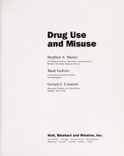 Tapa de Drug use and misuse