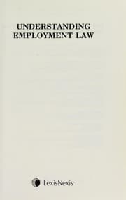 Tapa de Understanding employment law