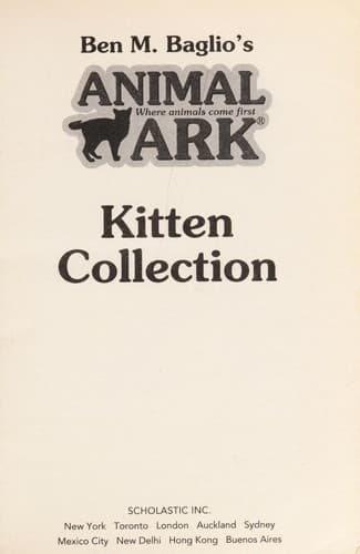 Tapa de Kitten collection