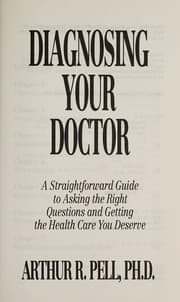 Tapa de Diagnosing Your Doctor