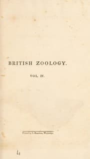 Tapa de The British zoology