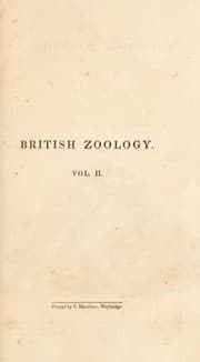 Tapa de The British zoology
