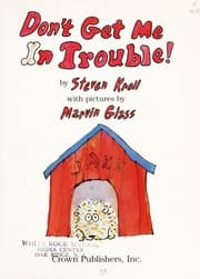 Tapa de Don't get me in trouble!