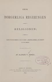 Tapa de Den borgerliga regeringen och religionen