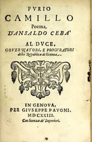 Tapa de Fvrio Camillo