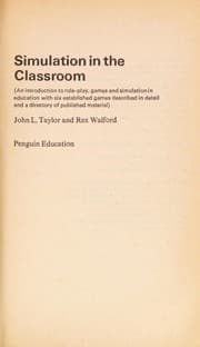 Tapa de Simulation in the classroom