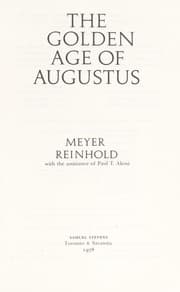 Tapa de The Golden age of Augustus
