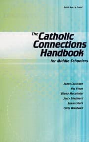 Tapa de The Catholic connections handbook for middle schoolers