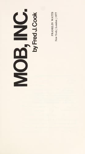 Tapa de Mob, Inc