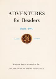 Tapa de The Adventures in literature program