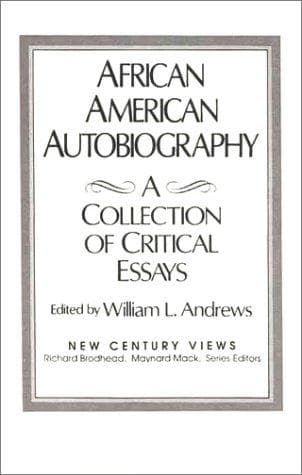 Tapa de African American autobiography