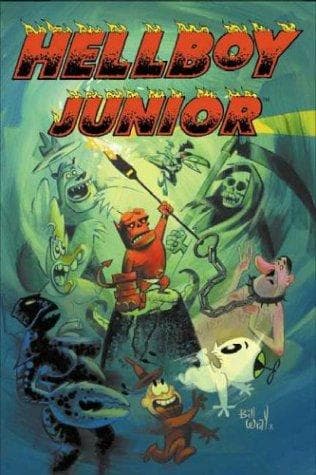 Tapa de Hellboy junior