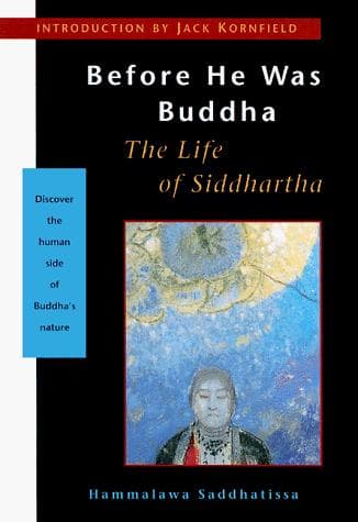 Tapa de Before he was Buddha
