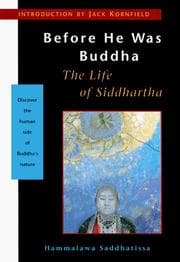 Tapa de Before he was Buddha