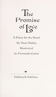 Tapa de The promise of love