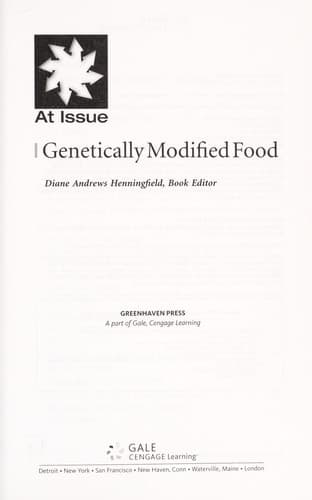 Tapa de Genetically modified food