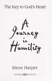 Tapa de A journey in humility