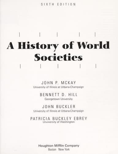 Tapa de World Society