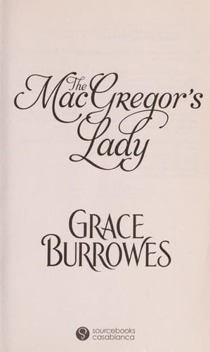 Tapa de The MacGregor's lady