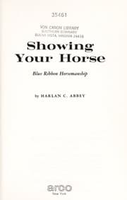 Tapa de Showing Your Horse