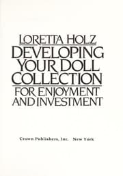 Tapa de Developing your doll collection