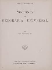 Tapa de Nociones de geografia universal