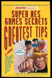 Tapa de Super NES Games Secrets, Greatest Tips