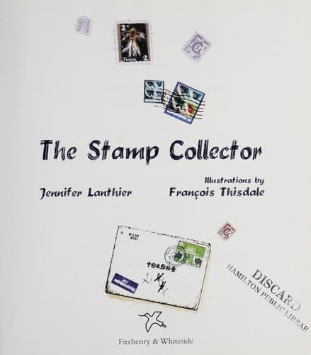 Tapa de The stamp collector