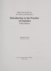 Tapa de Minitab Manual for Ips