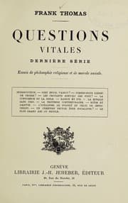Tapa de Questions vitales