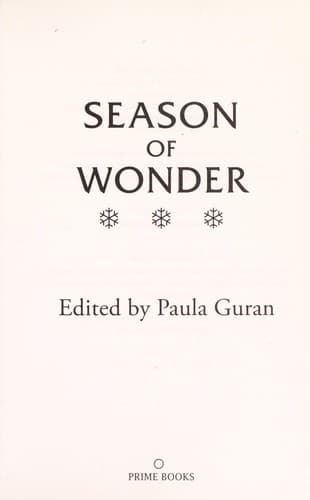 Tapa de Season of Wonder