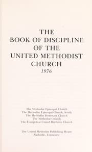 Tapa de The book of discipline of the United Methodist Church, 1976